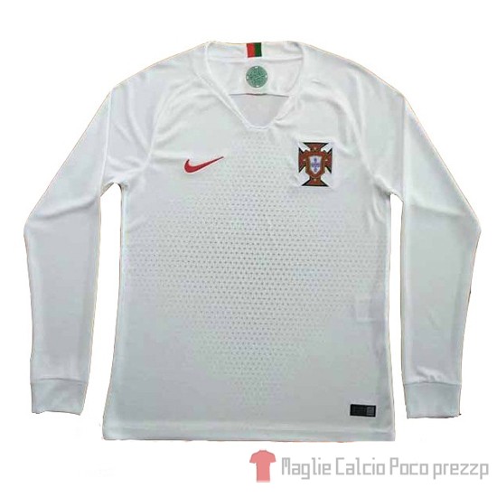 Maglia Portogallo Away Manica Lunga 2018 - Clicca l'immagine per chiudere
